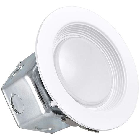 4 led down light mounted to junction box|box mounted recessed led lights.